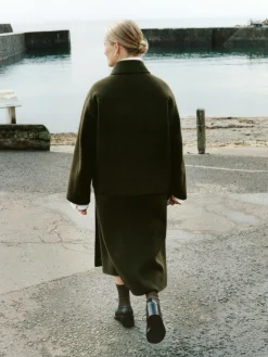 Double-Face Wool Overshirt