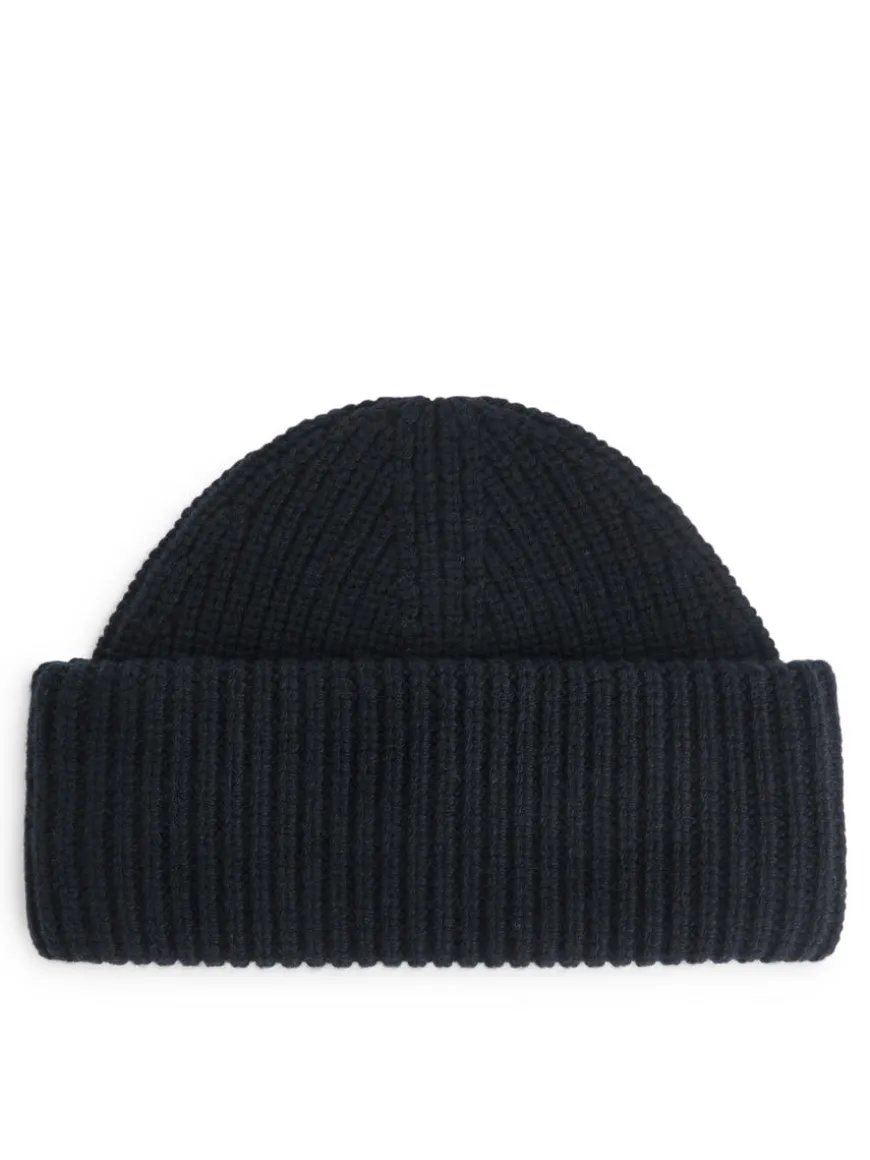Double-Fold Wool Beanie
