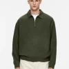 Double-Knit Half-Zip Jumper
