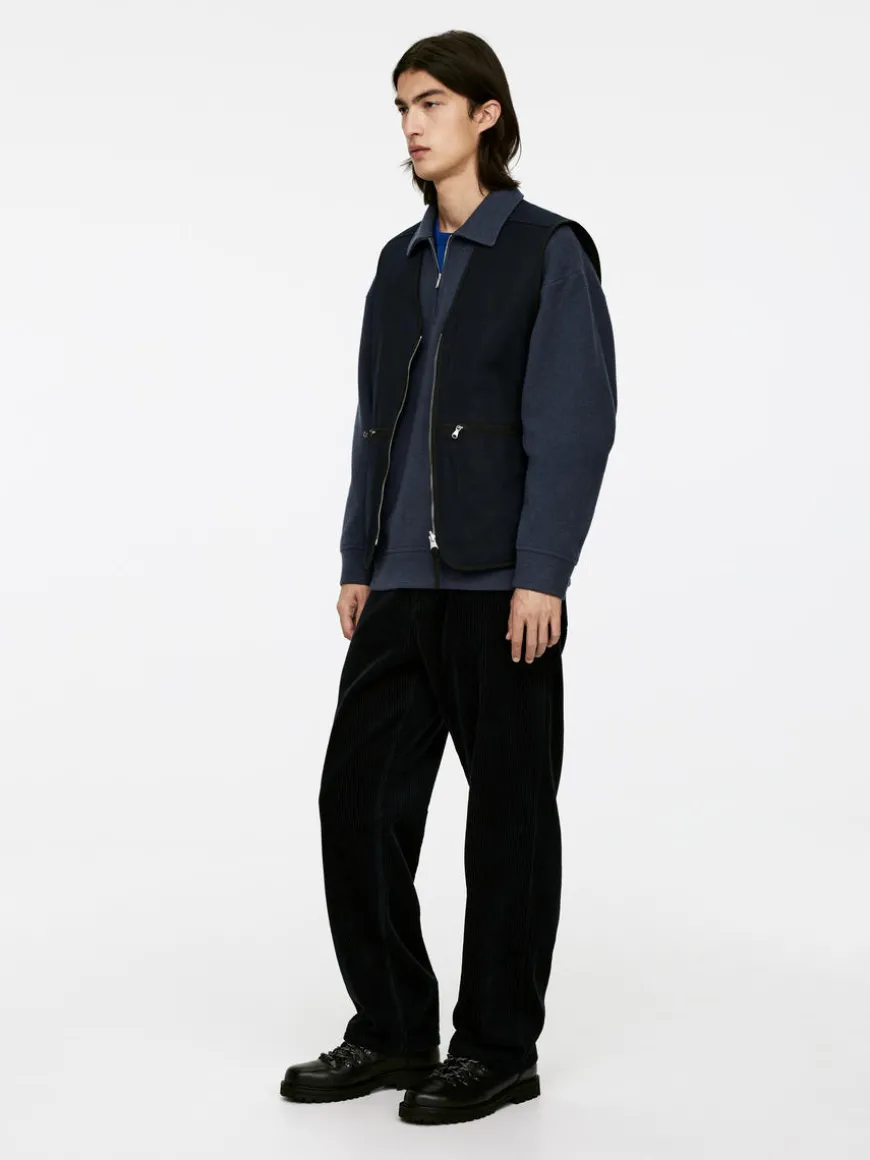 Double-Knit Half-Zip Jumper