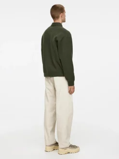 Double-Knit Half-Zip Jumper