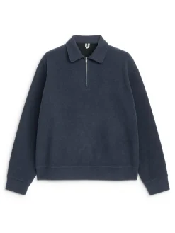 Double-Knit Half-Zip Jumper