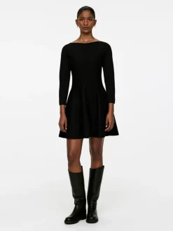 Double-Knit Mini Dress