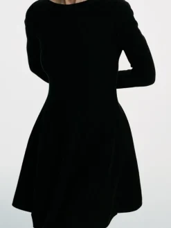 Double-Knit Mini Dress