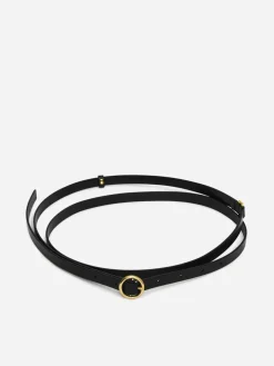 Double-Wrap Leather Belt