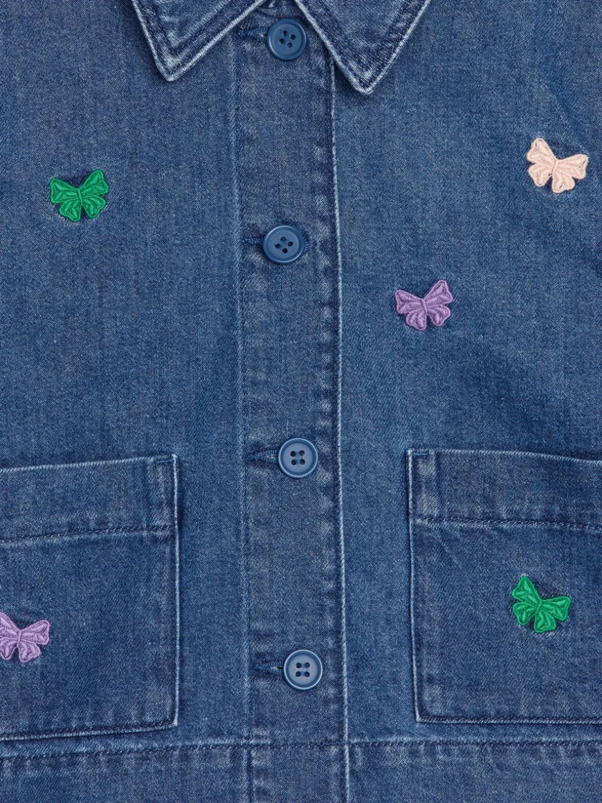 Embroidered Denim Jacket