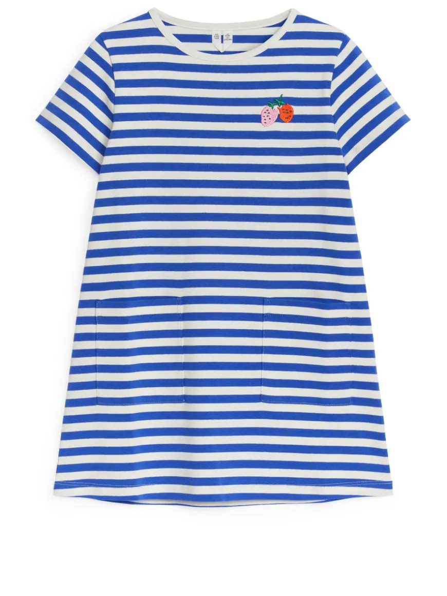 Embroidered T-Shirt Dress