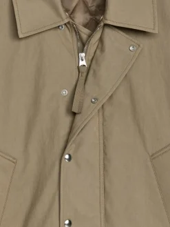 Faux-Fur Collar Jacket