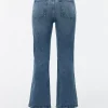 FERN CROPPED Flared Stretch Jeans
