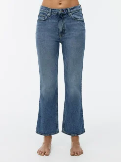 FERN CROPPED Flared Stretch Jeans
