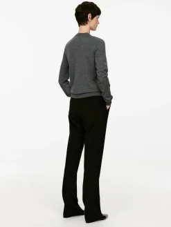 Fine-Knit Merino Jumper