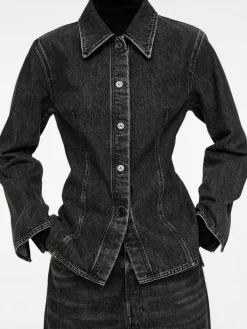 Fitted Denim Shirt