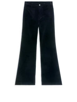 Flared Corduroy Trousers