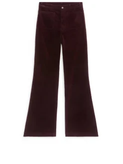 Flared Corduroy Trousers