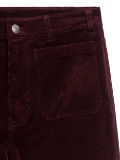 Flared Corduroy Trousers