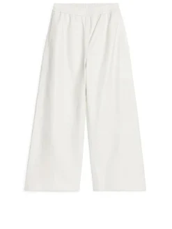 Flared Leather Trousers