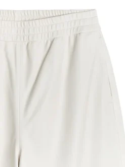 Flared Leather Trousers