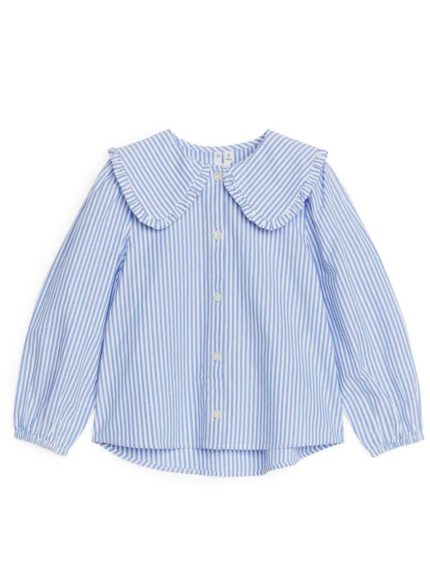 Frill-Collar Blouse