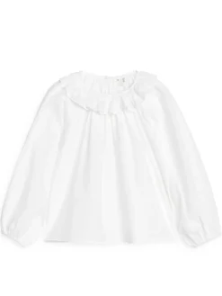 Frill-Collar Blouse