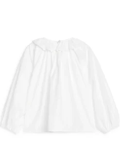 Frill-Collar Blouse