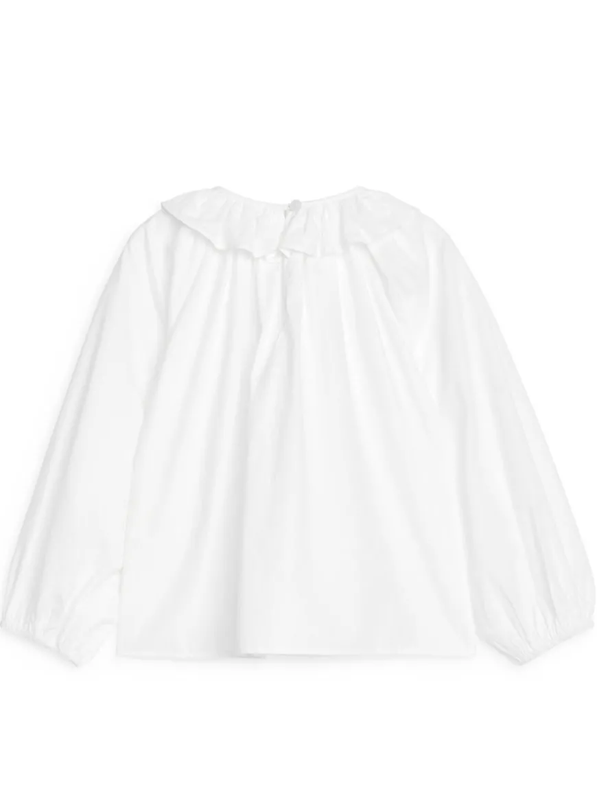 Frill-Collar Blouse