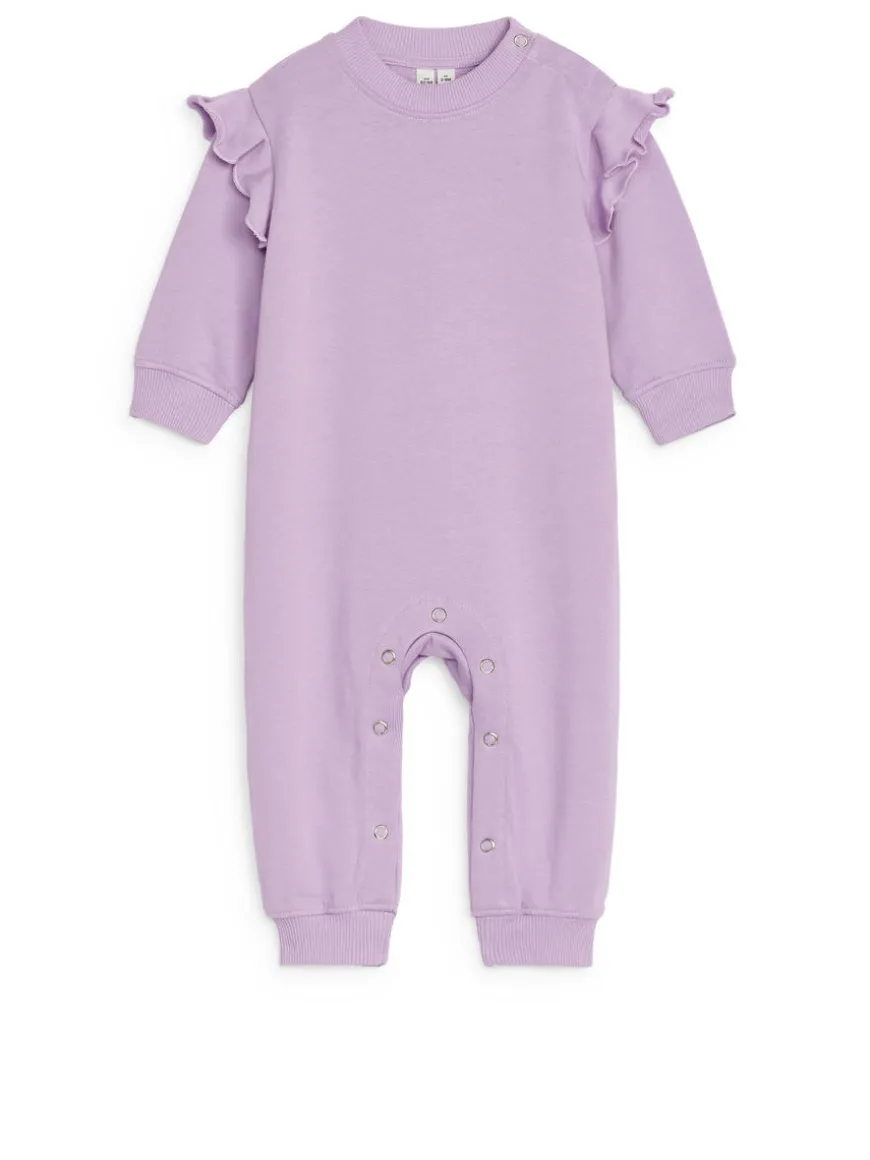 Frilled French Terry Overall