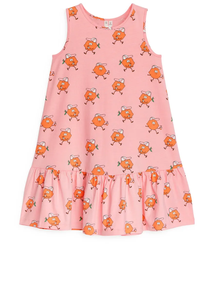 Frilled Jersey Dress