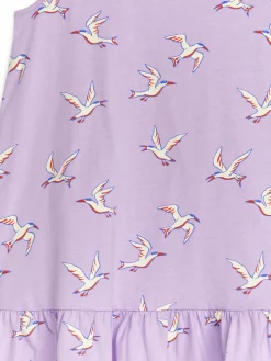 Frilled Jersey Dress