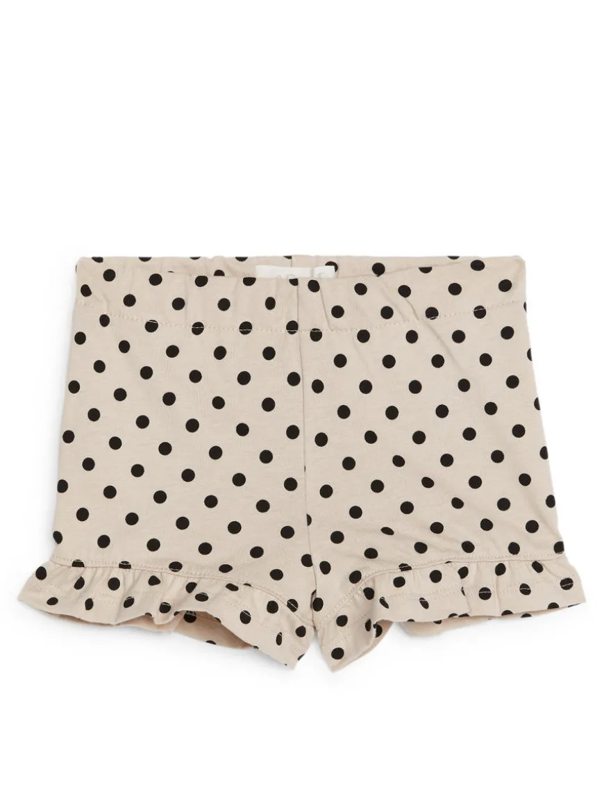 Frilled Jersey Shorts