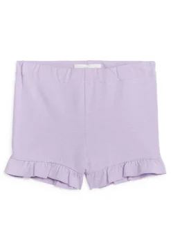 Frilled Jersey Shorts