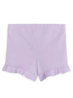 Frilled Jersey Shorts