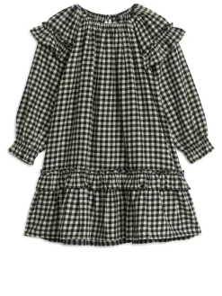 Gingham Flannel Dress