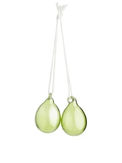 Glass Eggs Set Of 2