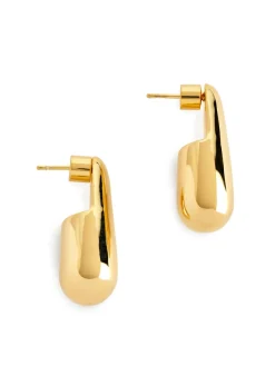 Gold-Plated Drop Earrings
