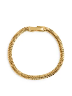 Gold-Plated Snake-Chain Bracelet