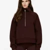 Half-Zip Cotton Sweatshirt