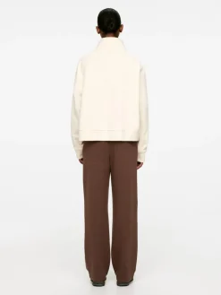 Half-Zip Cotton Sweatshirt