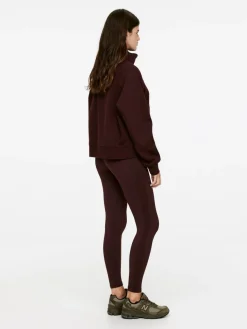 Half-Zip Cotton Sweatshirt