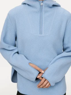 Half-Zip Fleece Hoodie