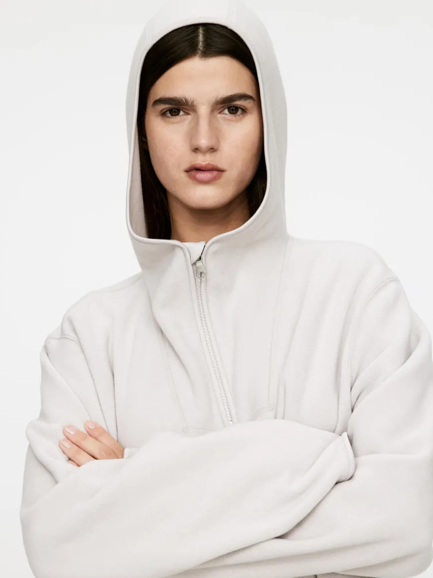 Half-Zip Fleece Hoodie