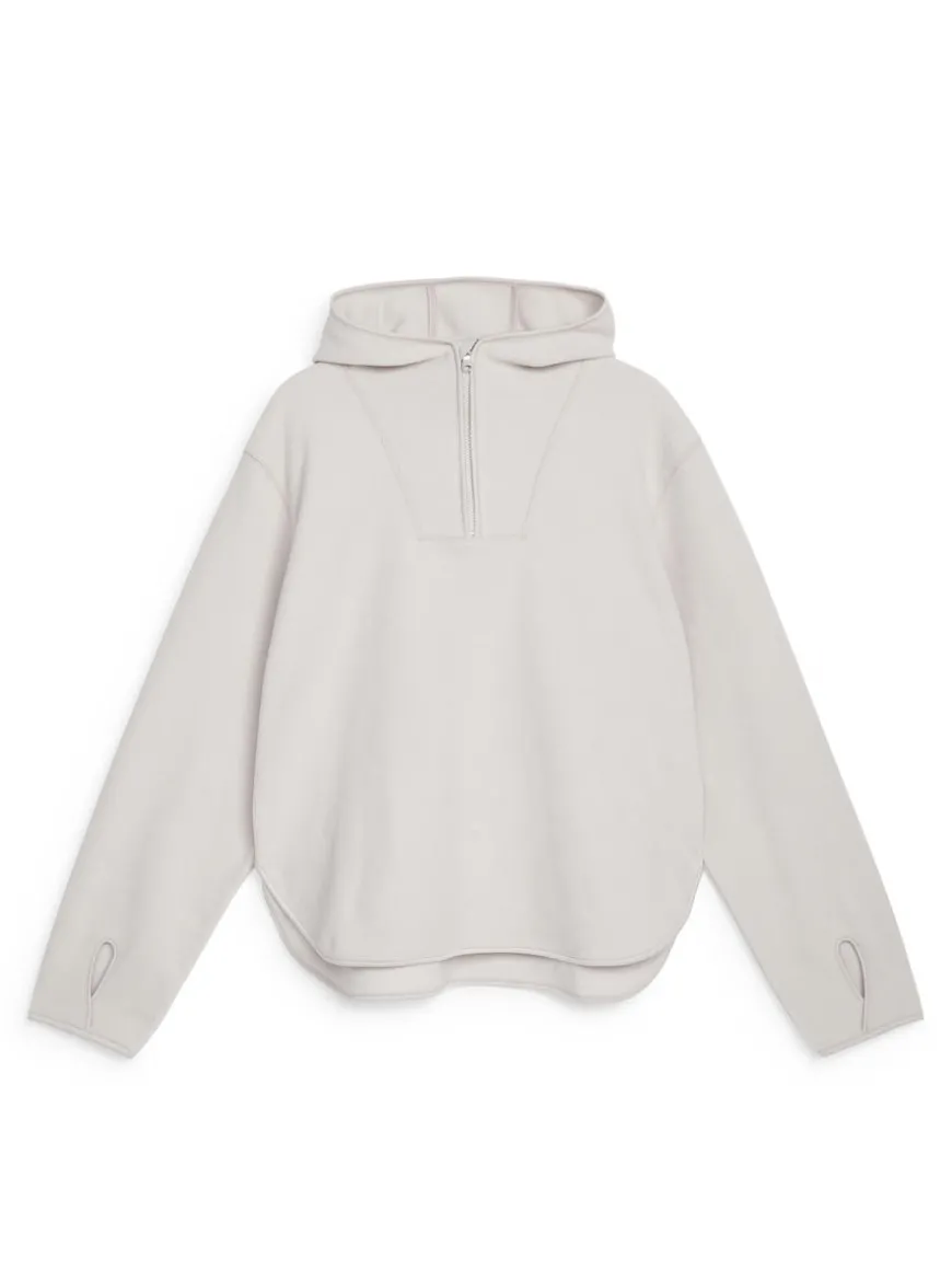 Half-Zip Fleece Hoodie
