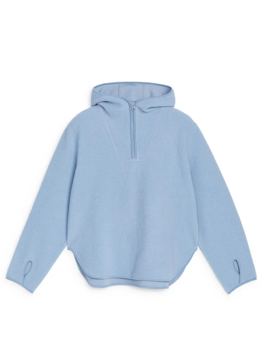 Half-Zip Fleece Hoodie