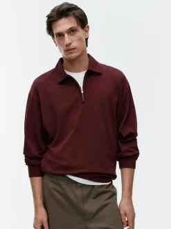 Half-Zip Polo Shirt