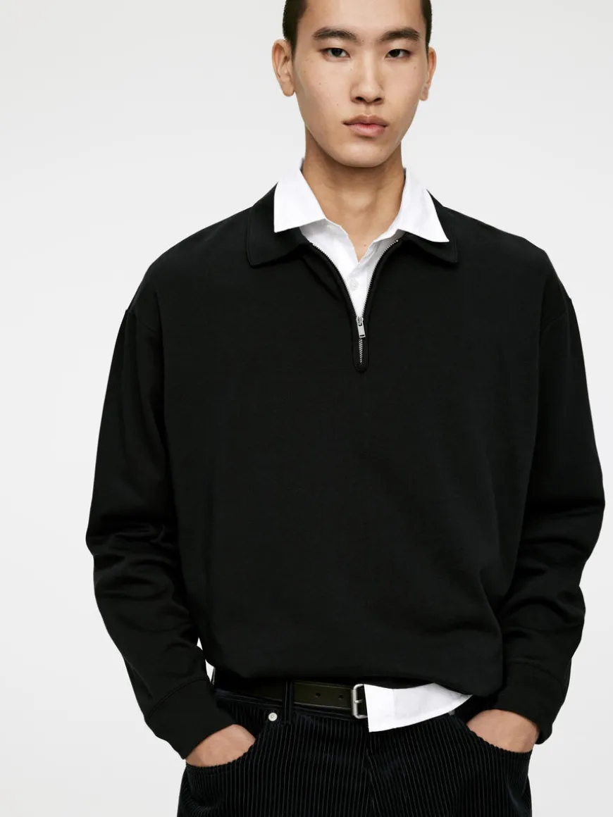Half-Zip Polo Shirt