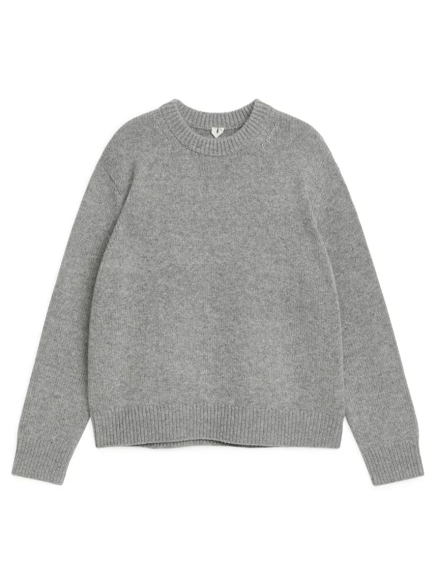 Heavy Knit Wool Blend Jumper