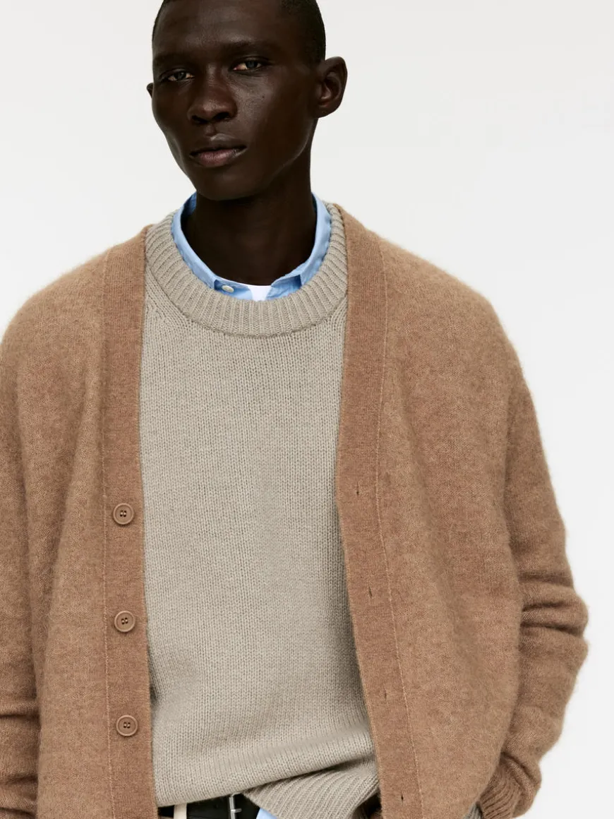 Heavy Knit Wool Blend Jumper