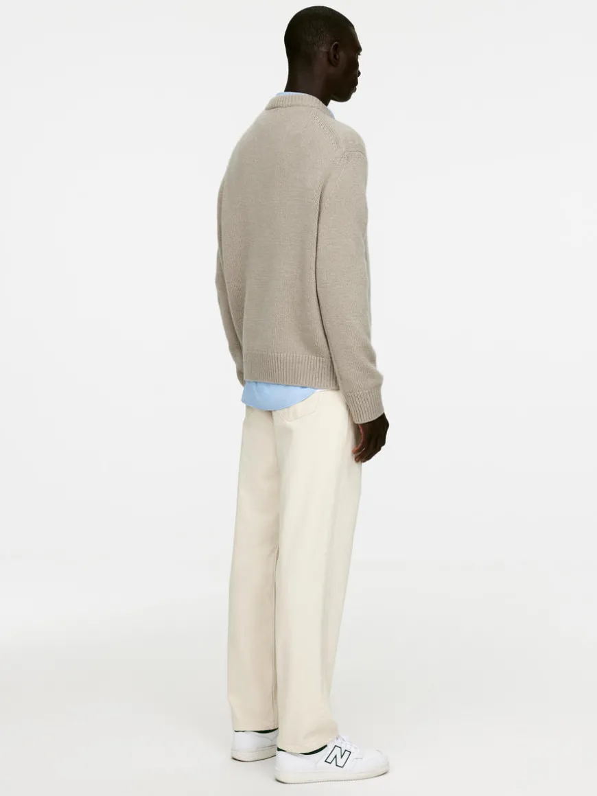 Heavy Knit Wool Blend Jumper