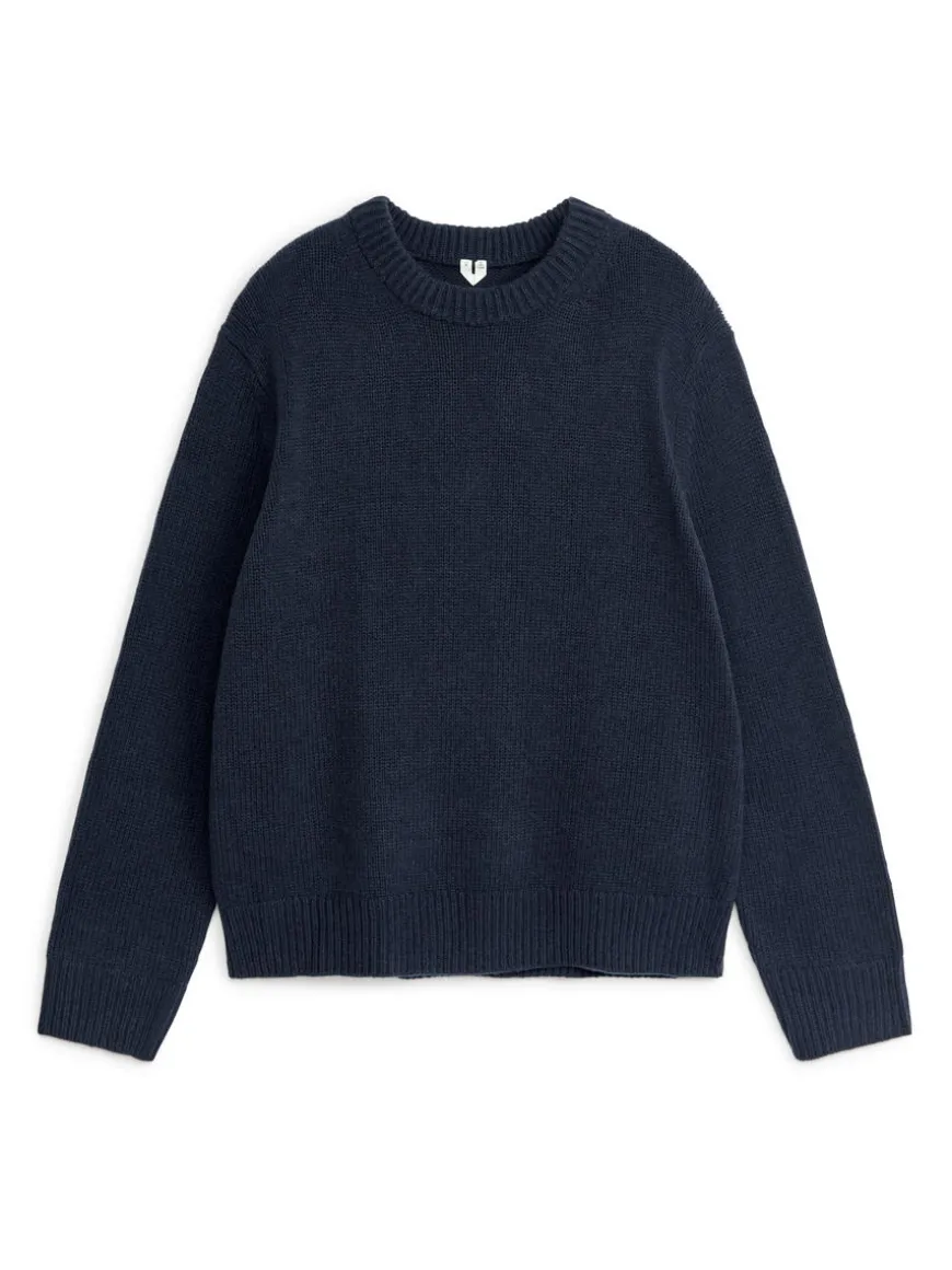 Heavy Knit Wool Blend Jumper