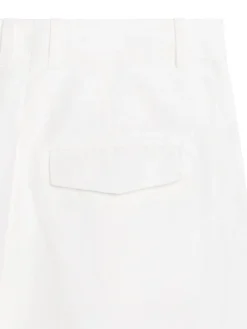 High Waist Linen Shorts