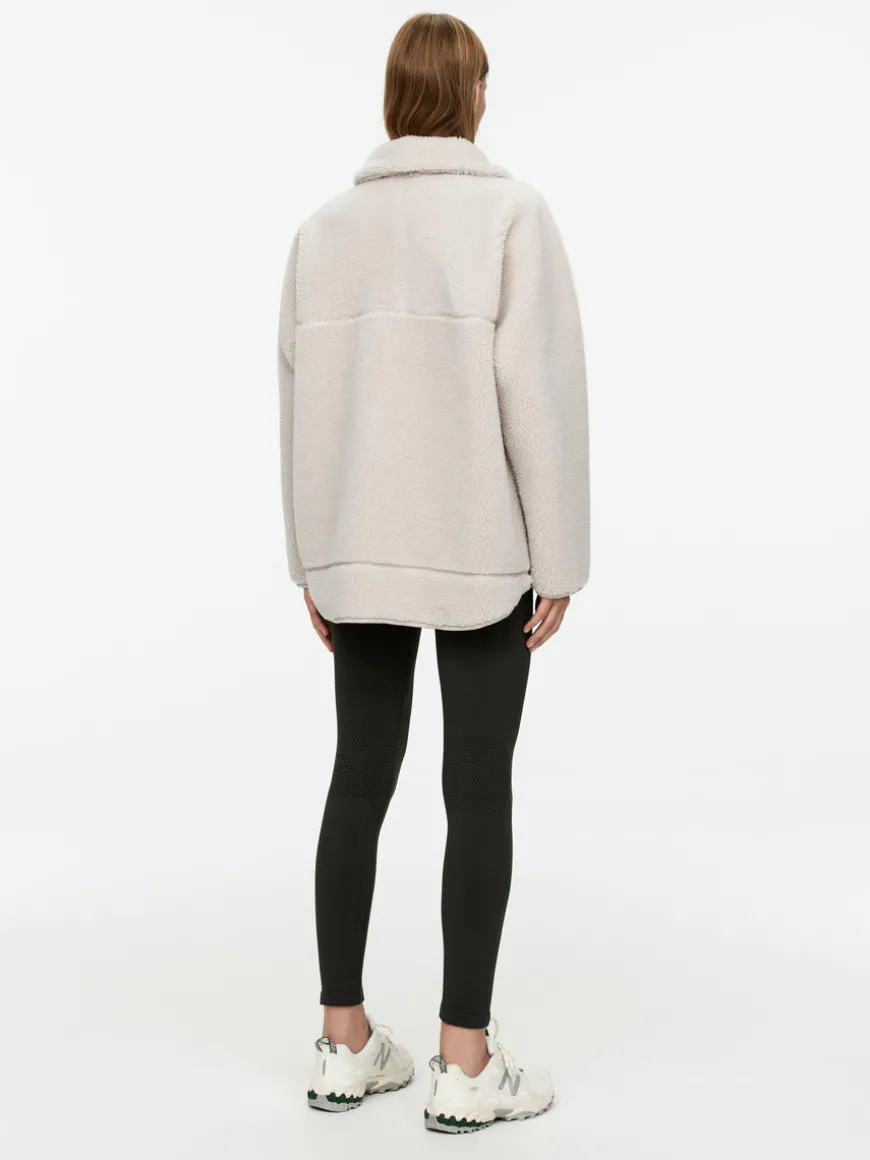High-Neck Pile Jacket